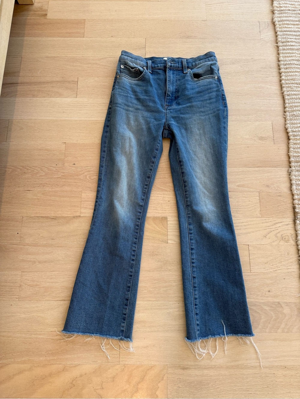 Pistola Lennon Blue Midwash Bootcut Jeans - Size 26